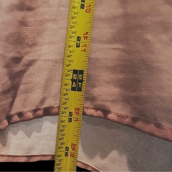 Cabi By Anthropologie Top Cabichai Tea Sheer 970 Cap Sleeve Blouse Medium - Picture 13 of 13